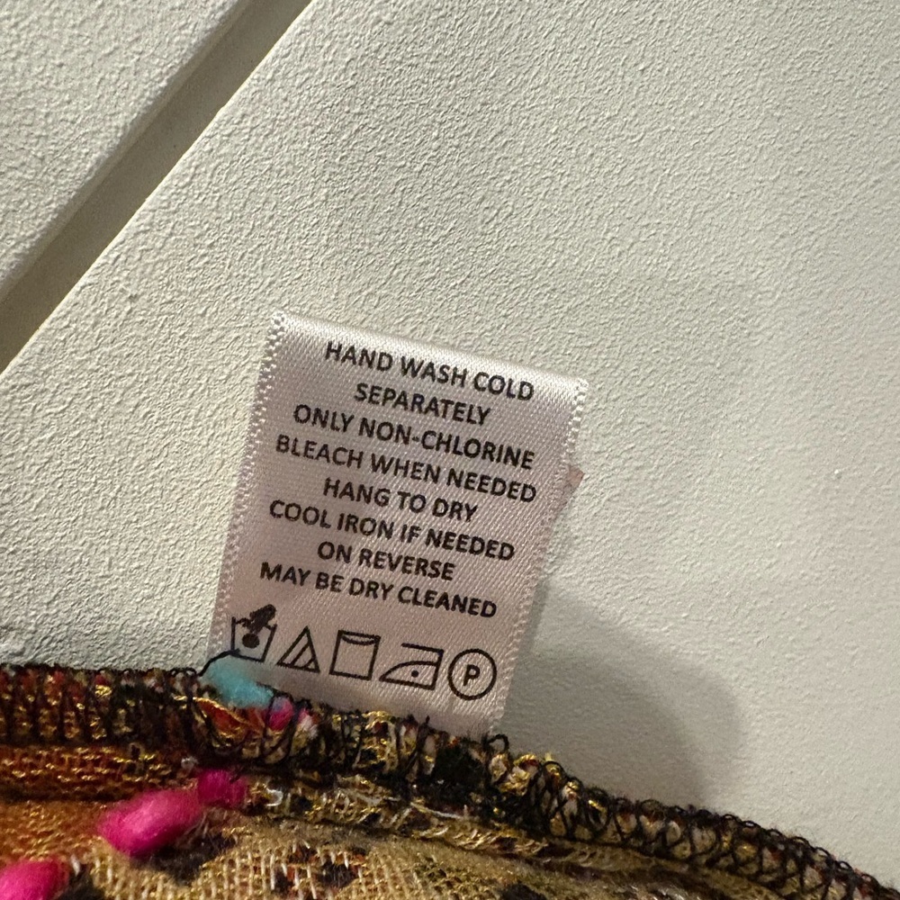 John Mark Multicolor Patchwork Cardigan NWT - image 8